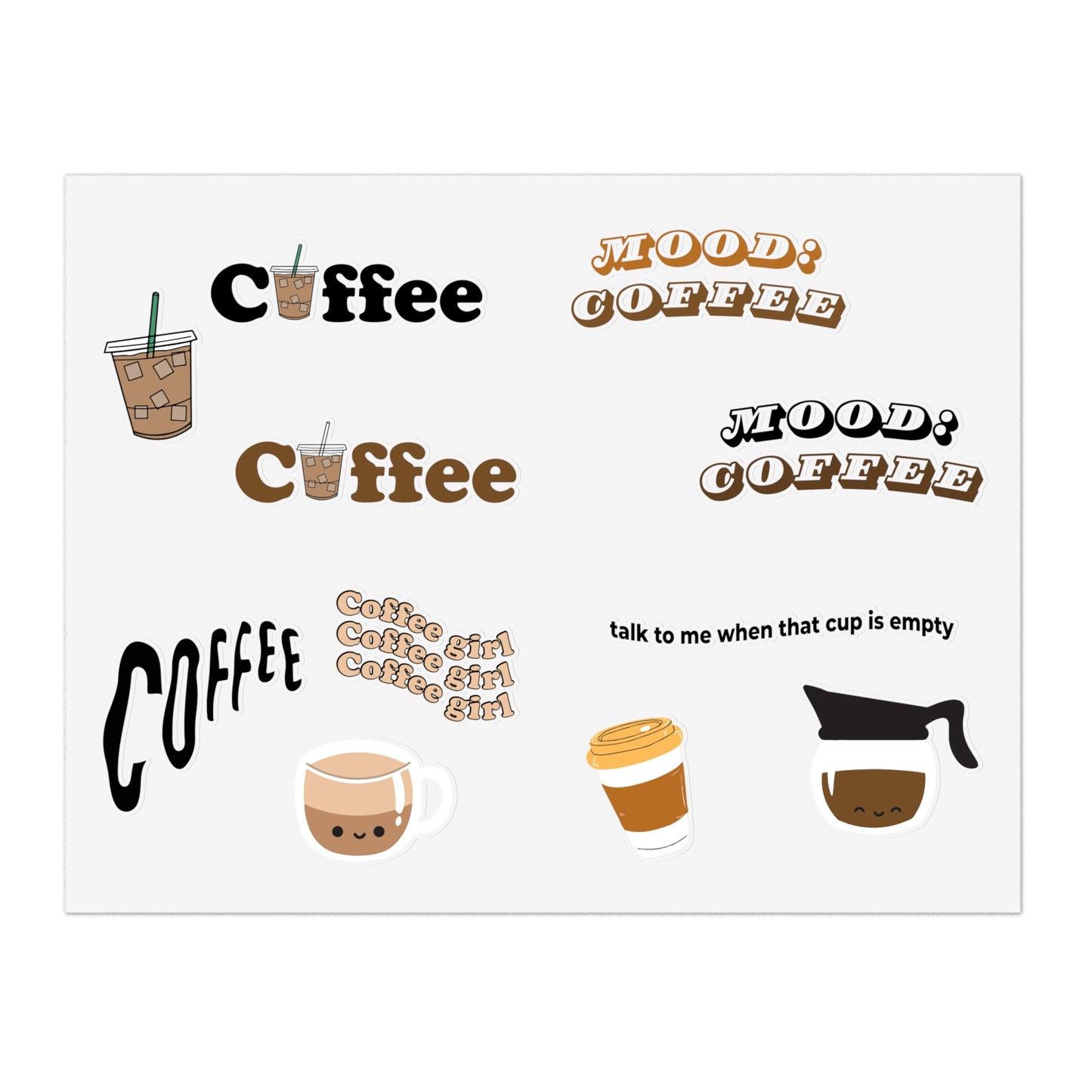 Coffee Lover Sticker Pack